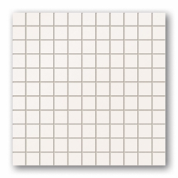 White kwadrat 30x30 mozaika