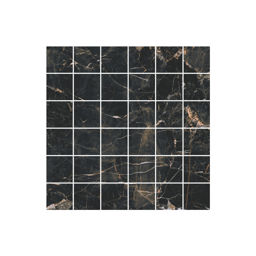 Marquina gold 29,7X29,7  mozaika