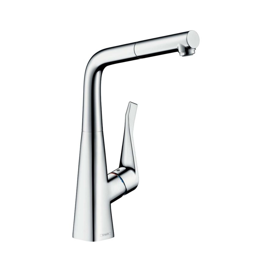 Virtuvinis maišytuvas su ištraukiama žarna Hansgrohe Metris M7114781000